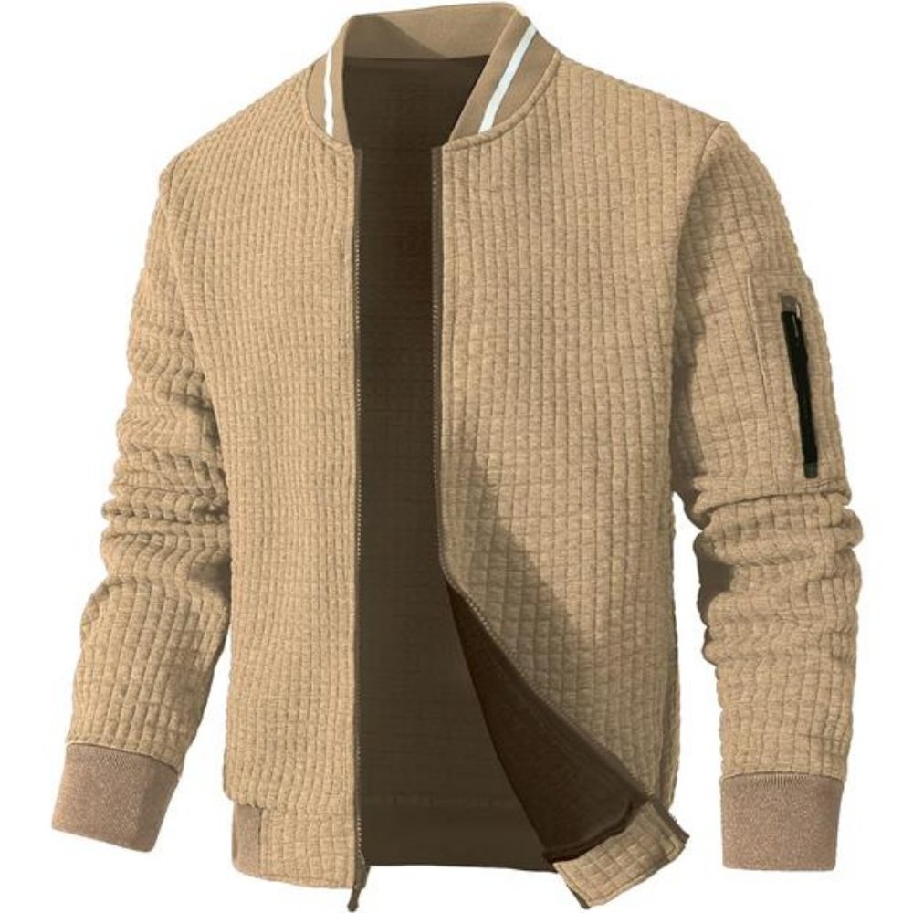 Mens Lightweight Jacket Casual Bomber Jacket Varsity Coat